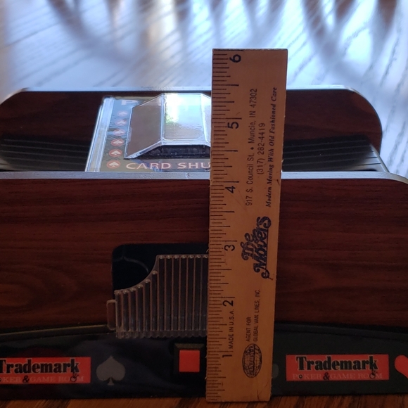 Trademark Poker & Game Room Wooden Card Shuffler - Picture 6 of 7